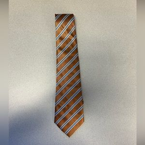 GIORGIO ARMANI 👔Necktie Tie 100% Silk Made In Italy Handmade Striped Multicolor